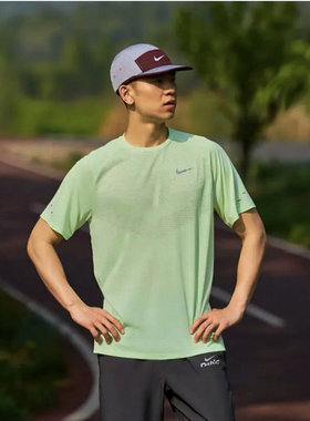 夏季款正品NIKE/耐克Dri-FIT男透气跑步ADV运动T恤短袖HV5204-701