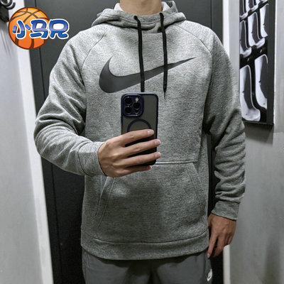 正品Nike耐克THERMA男子运动训练健身加绒保暖长袖CU6240-010 063