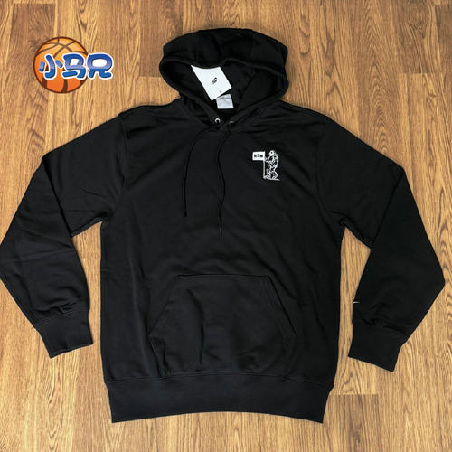 Nike/耐克男子刺绣标速干运动休闲连帽套头卫衣长袖  HQ8595-010