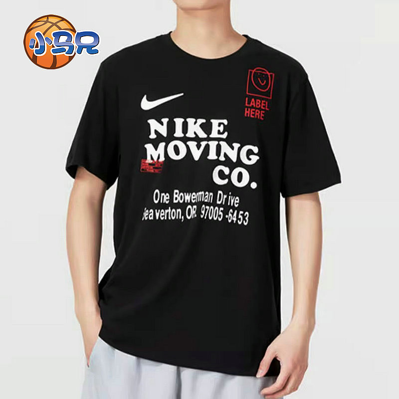 正品 NIKE/耐克男子短袖印花logo透气休闲T恤DO0771 FD0135-010