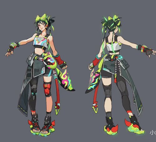 雾子守望先锋yoasobi联动cos服