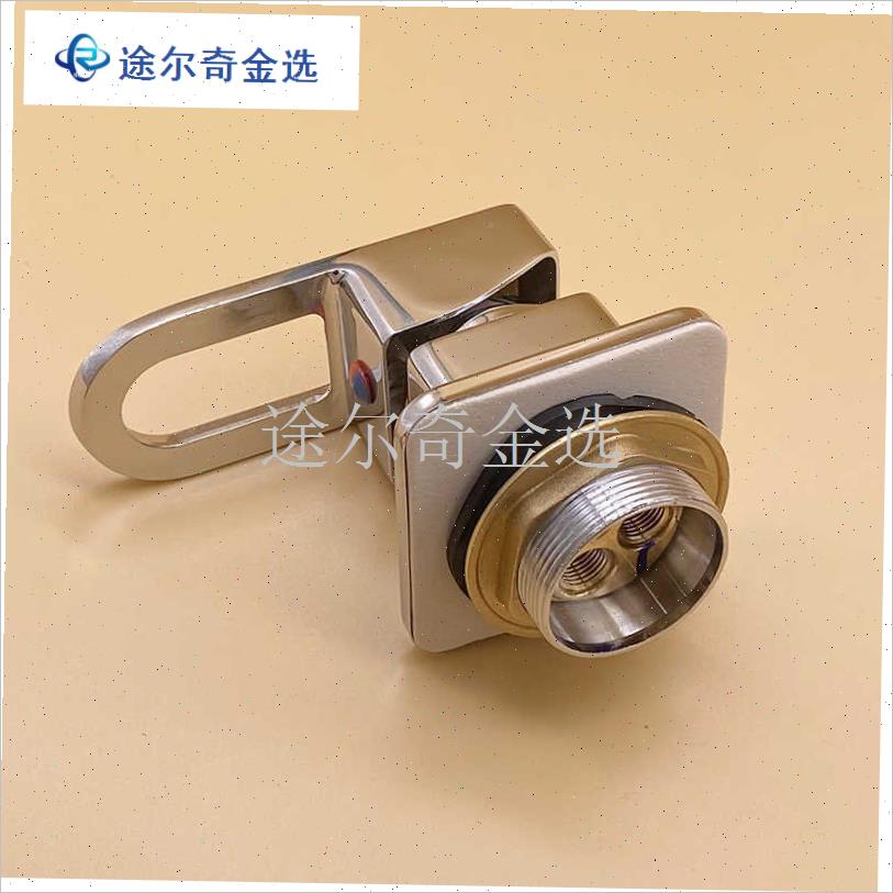 全铜洗手面盆浴室柜水龙头分体A式冷热混水阀开关配件三孔通分水