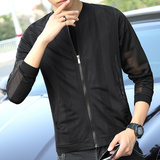 2021纱防晒衣男骚气黑白回头率超高夏季潮服，男装夹克，星座1712-1