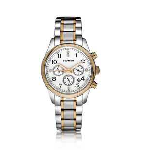 瑞士BURRSAIL爱琴海多功能真钻机械表正品包邮