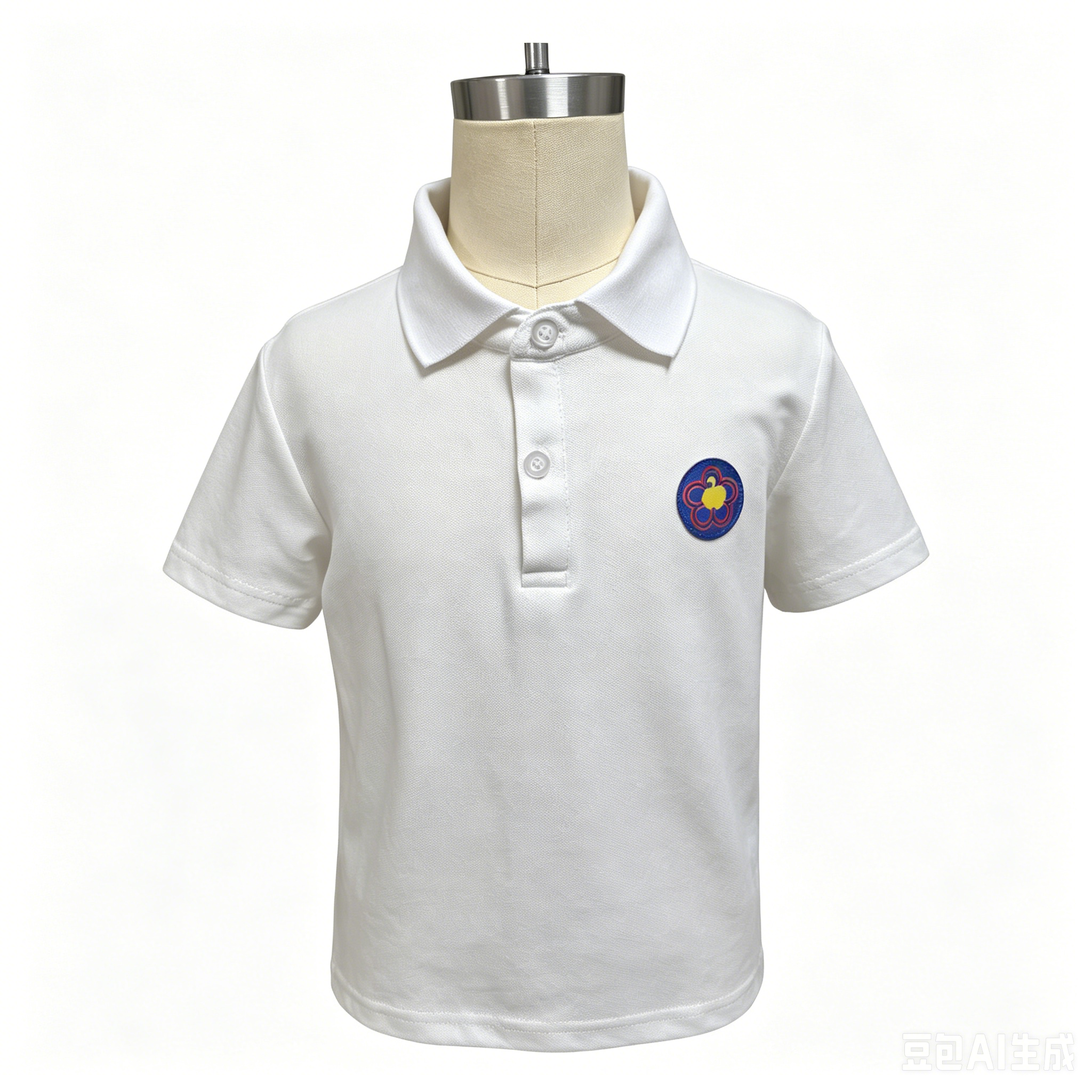 建平实验小学校服夏季薄款黄长裤男女童POLO短袖运动装春秋冬装