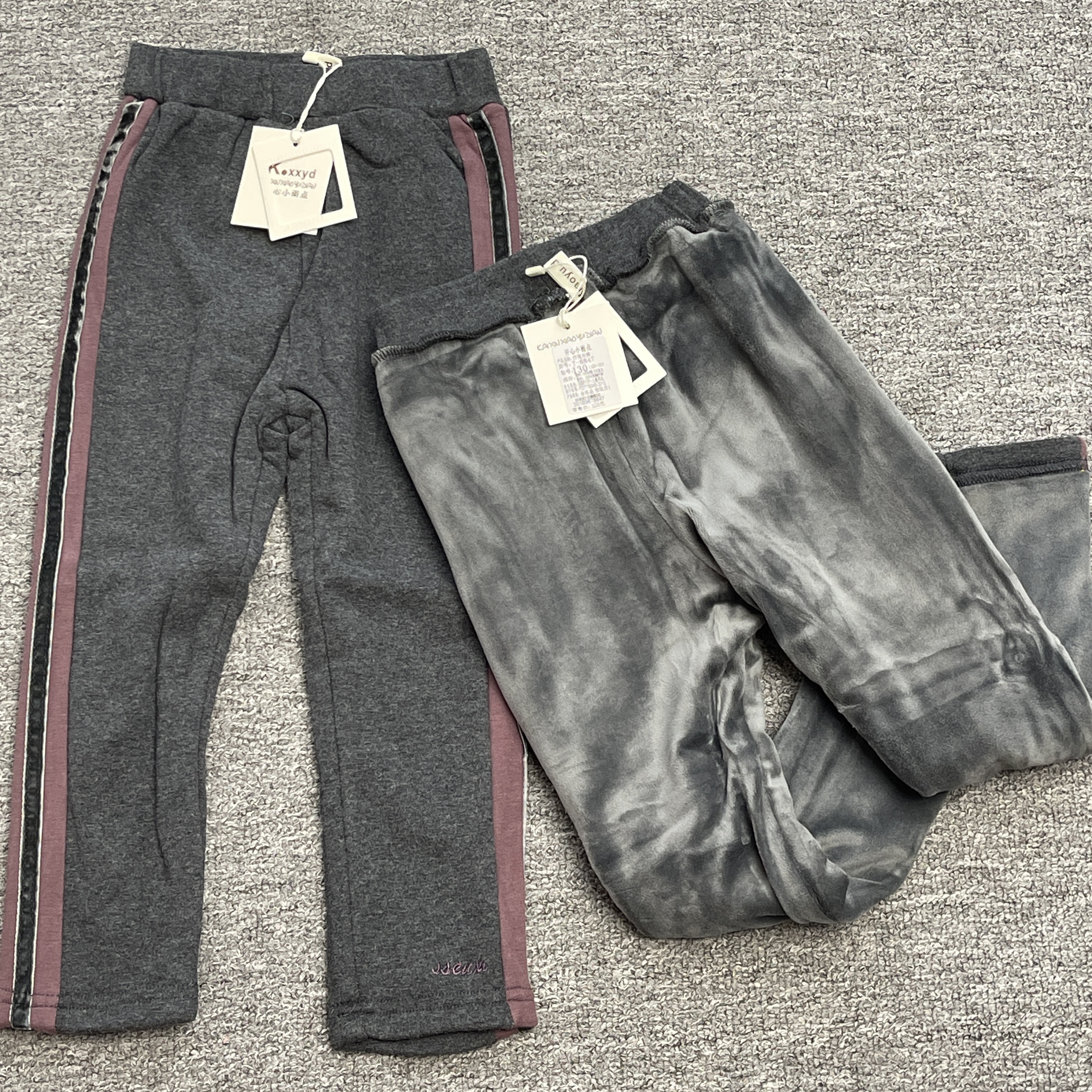 【不退换】加厚双层全棉金丝绒超柔打底裤女童打底裤双层18包邮