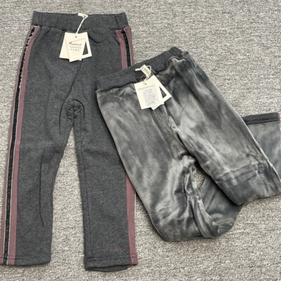 100-140码加厚双层全棉金丝绒超柔打底裤女童打底裤双层18包邮