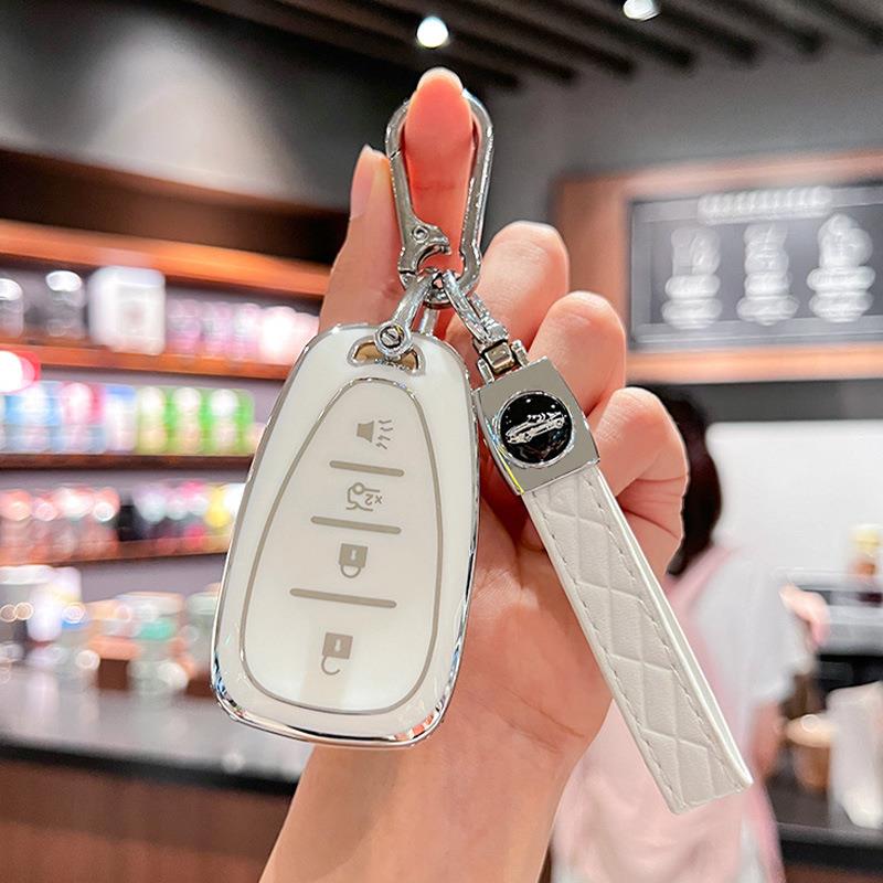 适用于雪佛兰车钥匙套沃兰多迈锐宝XL创酷创界探界者壳扣畅巡全包