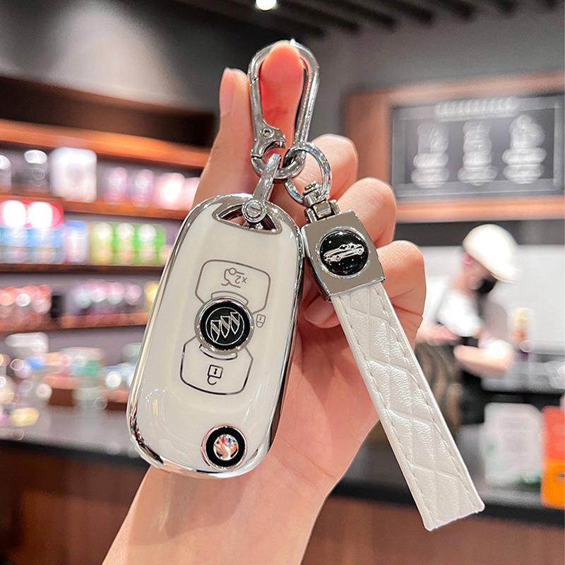 适用别克威朗钥匙套23款GS威朗Pro专用凯越高档车扣全包保护壳