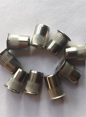 GB/T17880.4 304不锈钢小头柱纹铆螺母小沉头拉铆螺母滚花拉帽