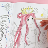 Раскраска, книга с картинками, фотоальбом, стиль «принцесса», 3-6-8 лет, граффити