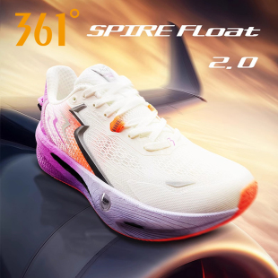 缓震跑步休闲鞋 361度Float2.0跑鞋 新运动鞋 2025秋季 572512201 男鞋