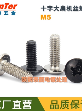 [1000个] M5*6/8/10/12/16 TM大扁头机丝伞头蘑菇头机丝牙螺丝钉