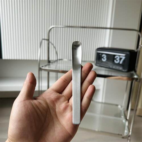 不锈钢方头甜品勺咖啡搅拌勺