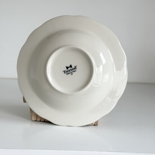 白瓷釉下彩盘子菜盘家用2025新款