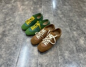 轻便德训鞋 小陈记高品质里外全皮方头 简约舒系带单鞋 女内增高4cm