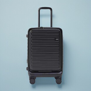 德国科思创纯pc前开盖行李箱万向减震轮密码旅行箱登机箱大容量