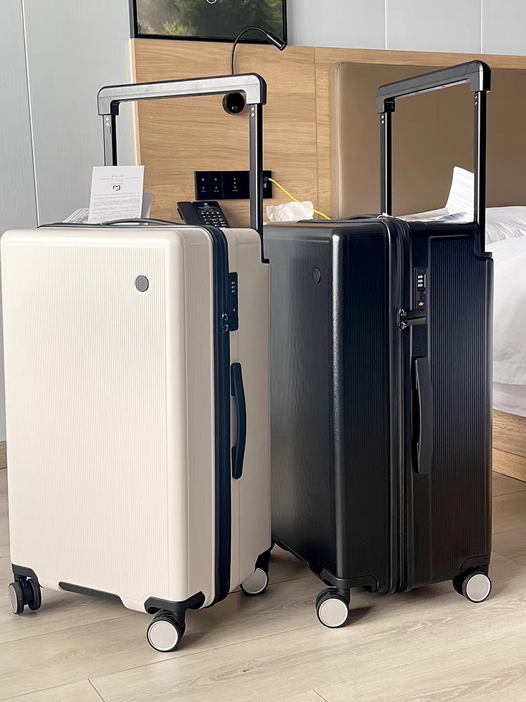 运动版宽拉杆行李箱pc万向轮行李箱ykk拉链tsa海关锁旅行大箱子