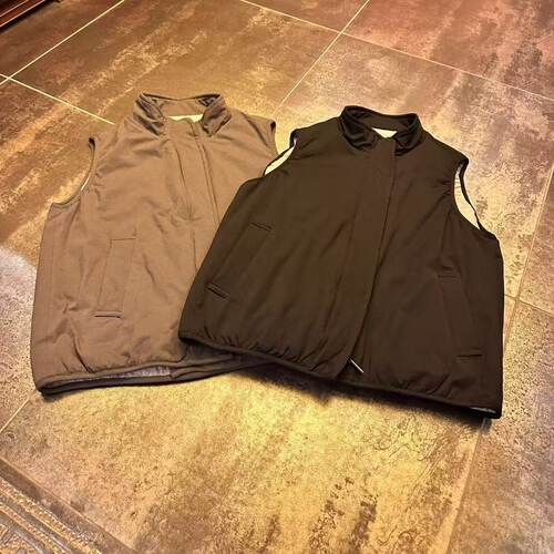 蝉昭-全棉男女款内充新疆长绒棉马甲马夹坎肩立领保护大椎穴保暖