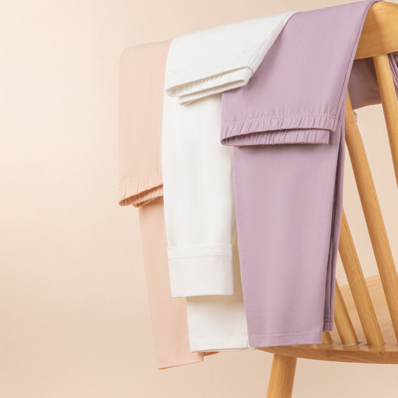 蝉昭-女款薄款新疆棉180克纯棉中腰弹力修身内搭打底裤秋裤棉线裤,女士内衣/男士内衣/家居服,保暖裤,淘宝优惠券,粉丝福利购,淘宝优惠卷