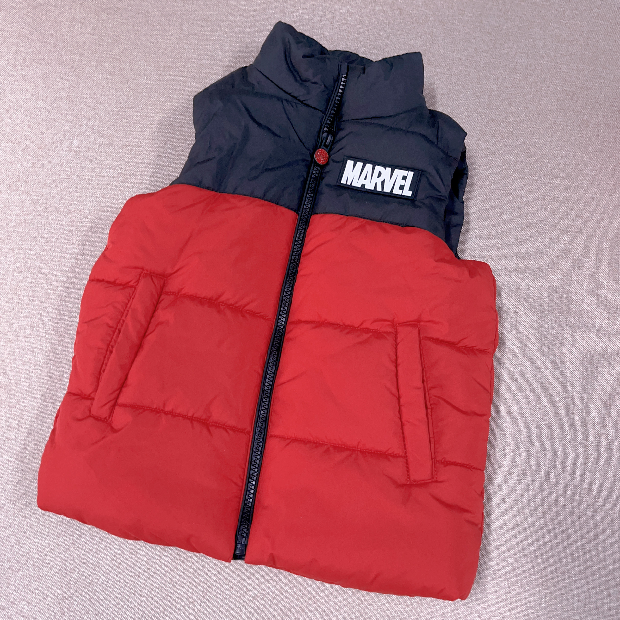 8折清提改外贸原单出口男童小1-6岁冬季连帽棉服加厚经典蓝外套