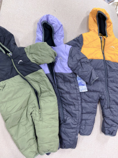 8折清提交改外贸原单出口男宝小童棉服连身外套春秋冬款现货超值