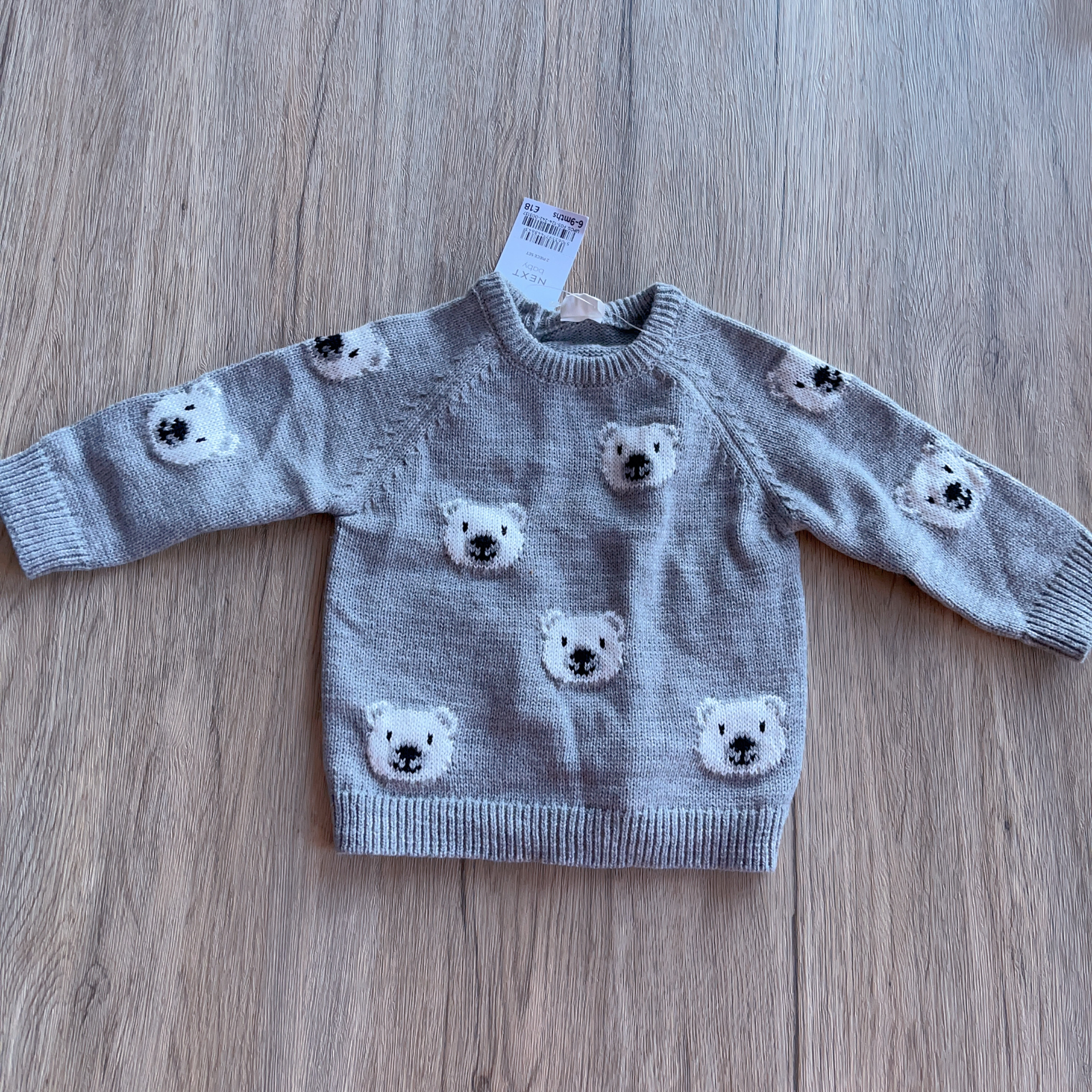 英国单N家外贸原单出口男女童小童春秋冬针织打底保暖毛衣0-2岁