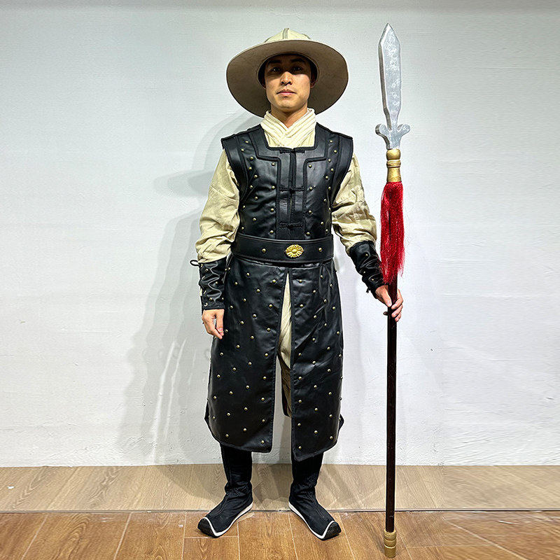 出租宋朝士兵服装盔甲演出服装古代汉服盔甲铠甲士兵服装租赁图片