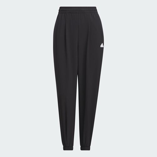 Adidas阿迪达斯女梭织百搭透气运动裤防晒休闲束脚九分长裤IM8833