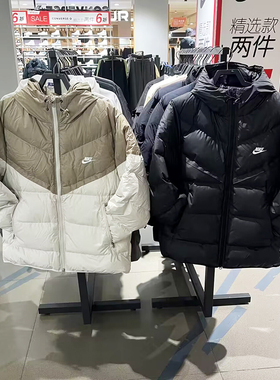 正品Nike/耐克男子新款休闲保暖防风连帽运动羽绒服FB8178 DV1132