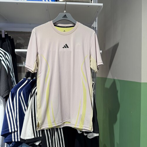 Adidas阿迪达斯26夏季新款男子运动训练速干短袖圆领T恤 KE2389