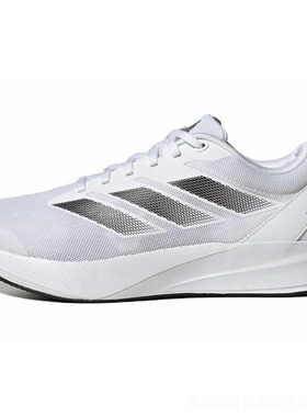 AdidasDuramoRC耐磨耐磨白黑低帮跑步鞋ID2702