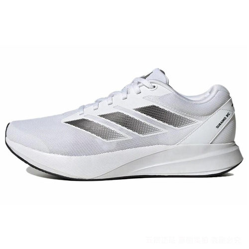 AdidasDuramoRC耐磨耐磨白黑低帮跑步鞋ID2702
