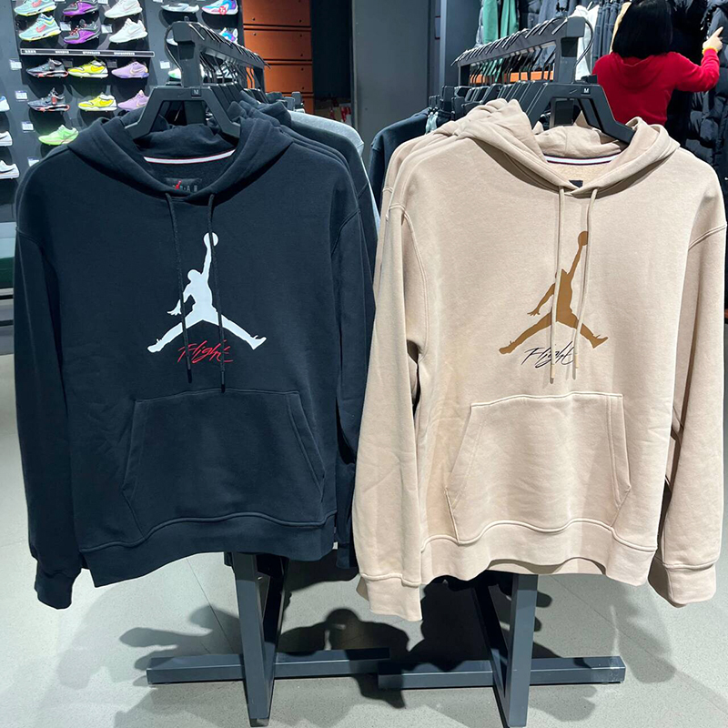 正品Nike/耐克男子冬新款运动休闲宽松加绒连帽卫衣套头衫FD7546