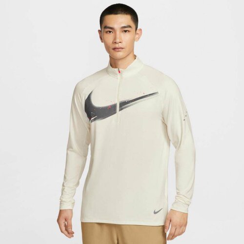 NIKE/耐克男时尚舒适跑步运动训练半拉链立领长袖T恤IM9357-133