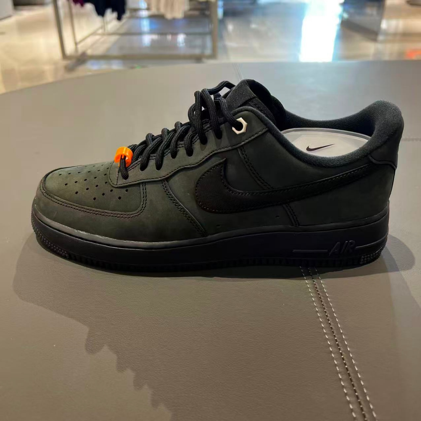 正品Nike/耐克经典男Air Force 1空军厚底复古休闲板鞋CJ9179-001