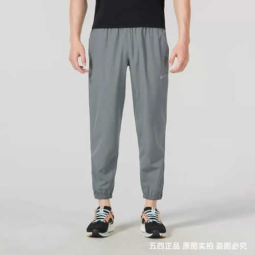 正品Nike/耐克男裤秋款透气跑步运动裤束脚休闲长裤 FB7498-084