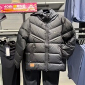 Nike耐克冬季 010 HQ4183 新款 羽绒服男外套印花连帽保暖防风夹克