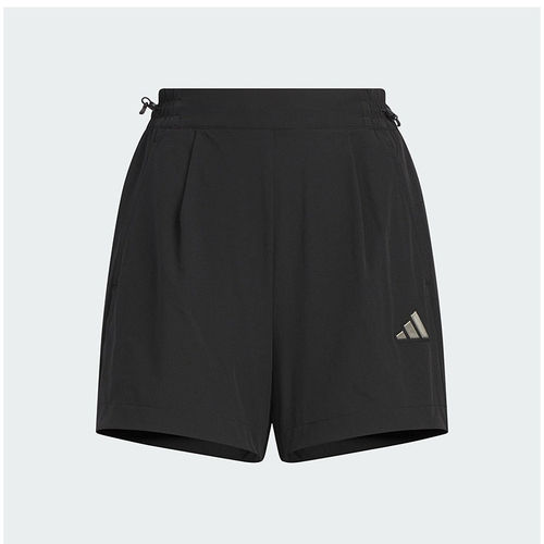 Adidas/阿迪达斯2025夏季女士经典瑜伽运动训练透气短裤JM8826
