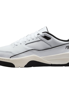 Nike耐克男鞋JORDANFLIGHTCOURT黑色低帮复古板鞋春HF3255-002