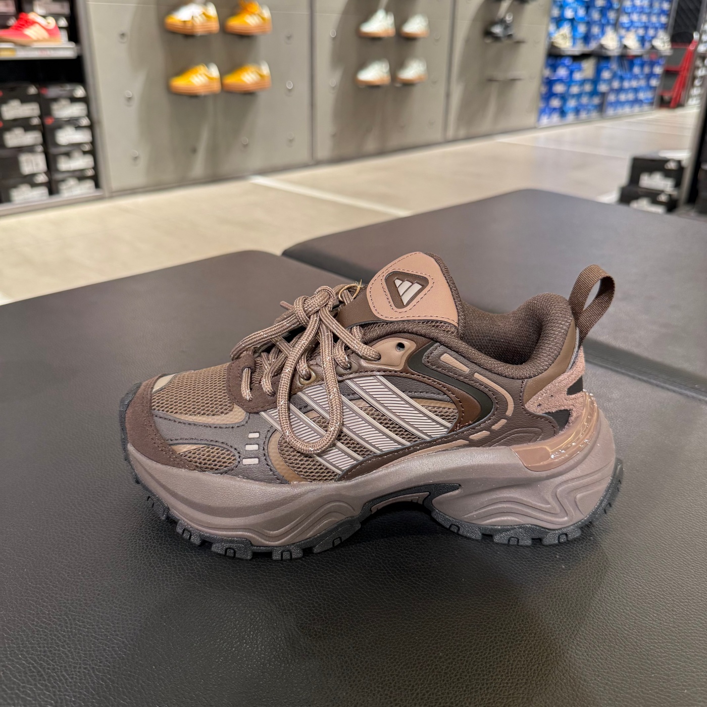 Adidas/阿迪达斯SHADOW FEVER男女同款运动厚底复古老爹鞋KK3782