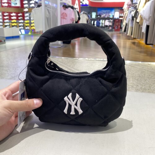 MLB男女款可调节百搭斜挎包2026秋季新款3ACRBM26N-50BKS
