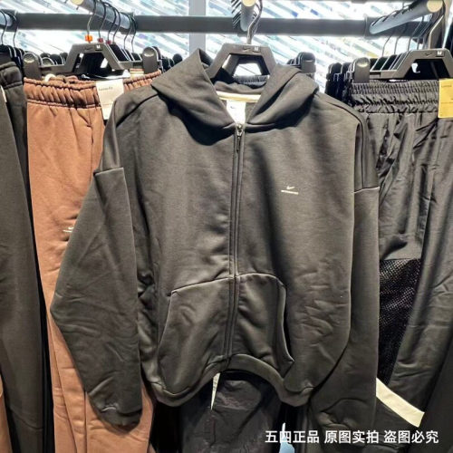 NIKE耐克夹克男25秋冬新款加绒保暖连帽衫篮球运动外套IO3690-010
