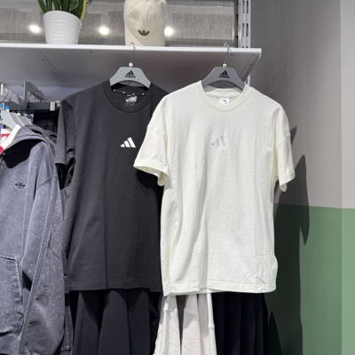 Adidas阿迪达斯男短袖25夏季新款训练透气圆领休闲运动T恤JY8566