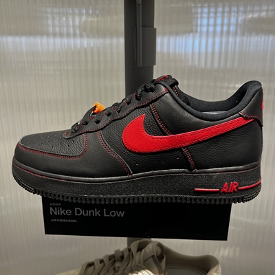 Nike耐克Air Force 1 '07 LV8马年限定AF1黑红男鞋板鞋HQ2037-005