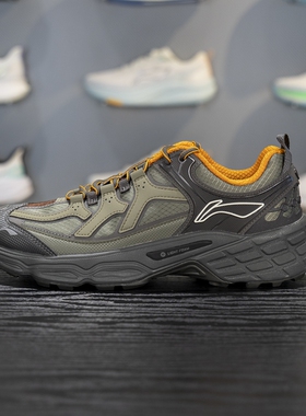 李宁CF溯林影男女户外徒步鞋2025秋季新款缓震回弹休闲鞋AHTV033