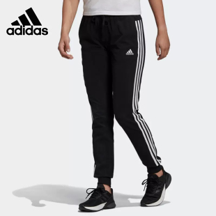 保暖长裤 正品 GM5542 运动修身 秋款 Adidas 阿迪达斯百搭简约女裤