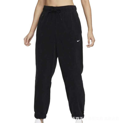 正品Nike/耐克冬新款女子摇粒绒宽松保暖休闲运动束脚长裤FB5579