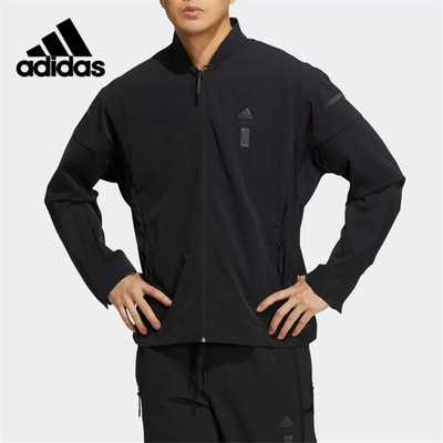 正品Adidas阿迪达斯外套男装武极系列训练运动立领夹克外套HM5170