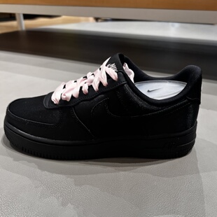 Nike耐克女鞋空军一号运动鞋AF1芭蕾缎带复古厚底板鞋 IH2034-010